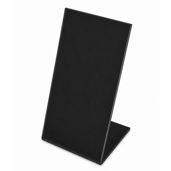Kreidetafel L-Aufsteller DIN A8 Hochformat (B x H) - 5 x 7 cm